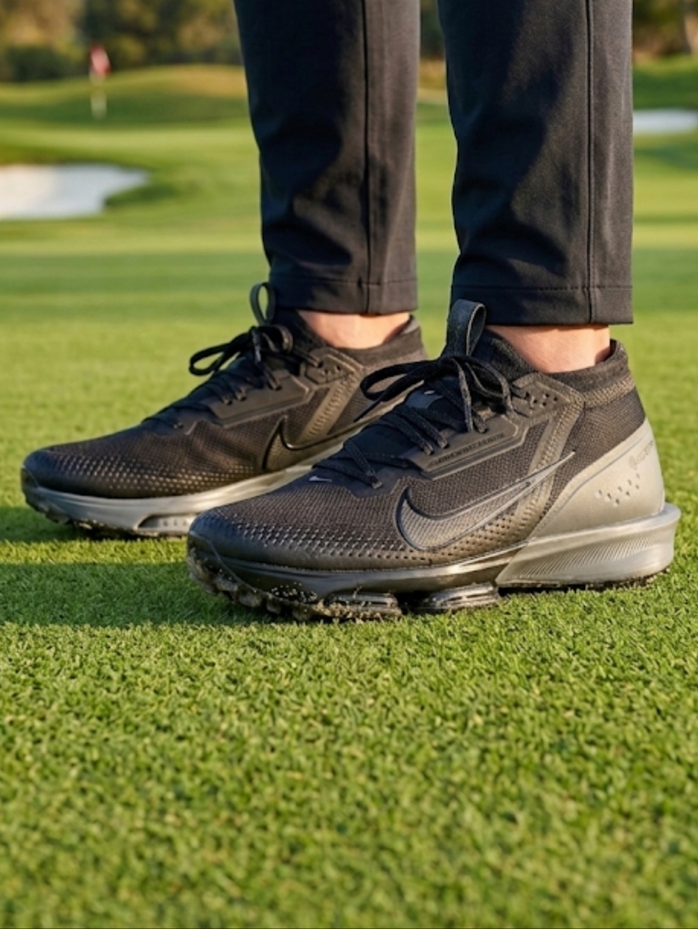 Nike Infinity Tour 2 GORE-TEX Waterproof Golf Shoes Black FV4897-002 Mens Size 9